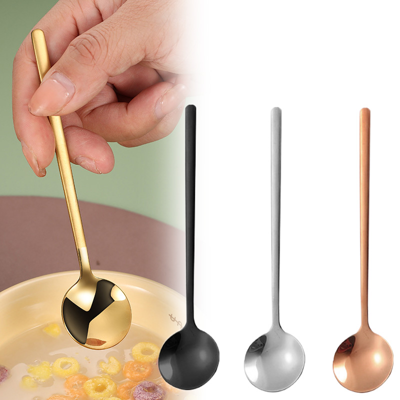 Ice Pick Pick - Edelstahl Löffel Verdicken Langen Griff Suppe