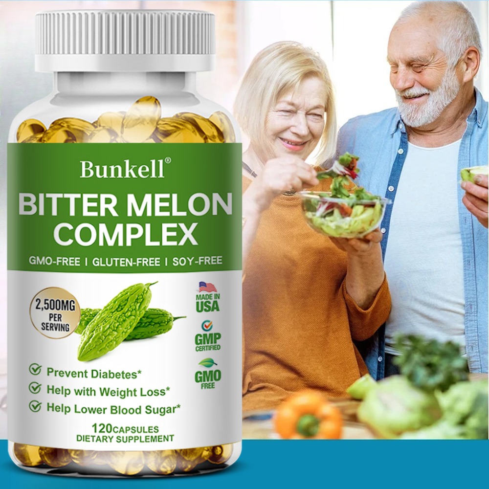Bitters Bottle Set - Bittermelonen-Kapseln - Gewichtskontrolle, Verdauungsgesundheit, Förderung des