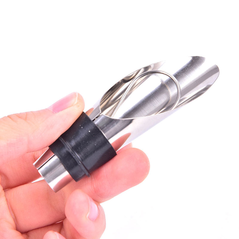 Wine Preservation Pump - 2PCS Edelstahl Wein Weinausgießer Vakuum Rotwein