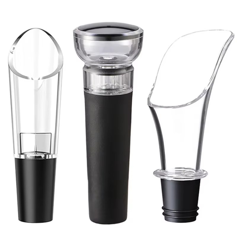 Wine Preservation Pump - Auslaufsichere Weinflaschenversiegelung, Vakuumpumpe, Stopper, Ausgießer, Ausgießer,