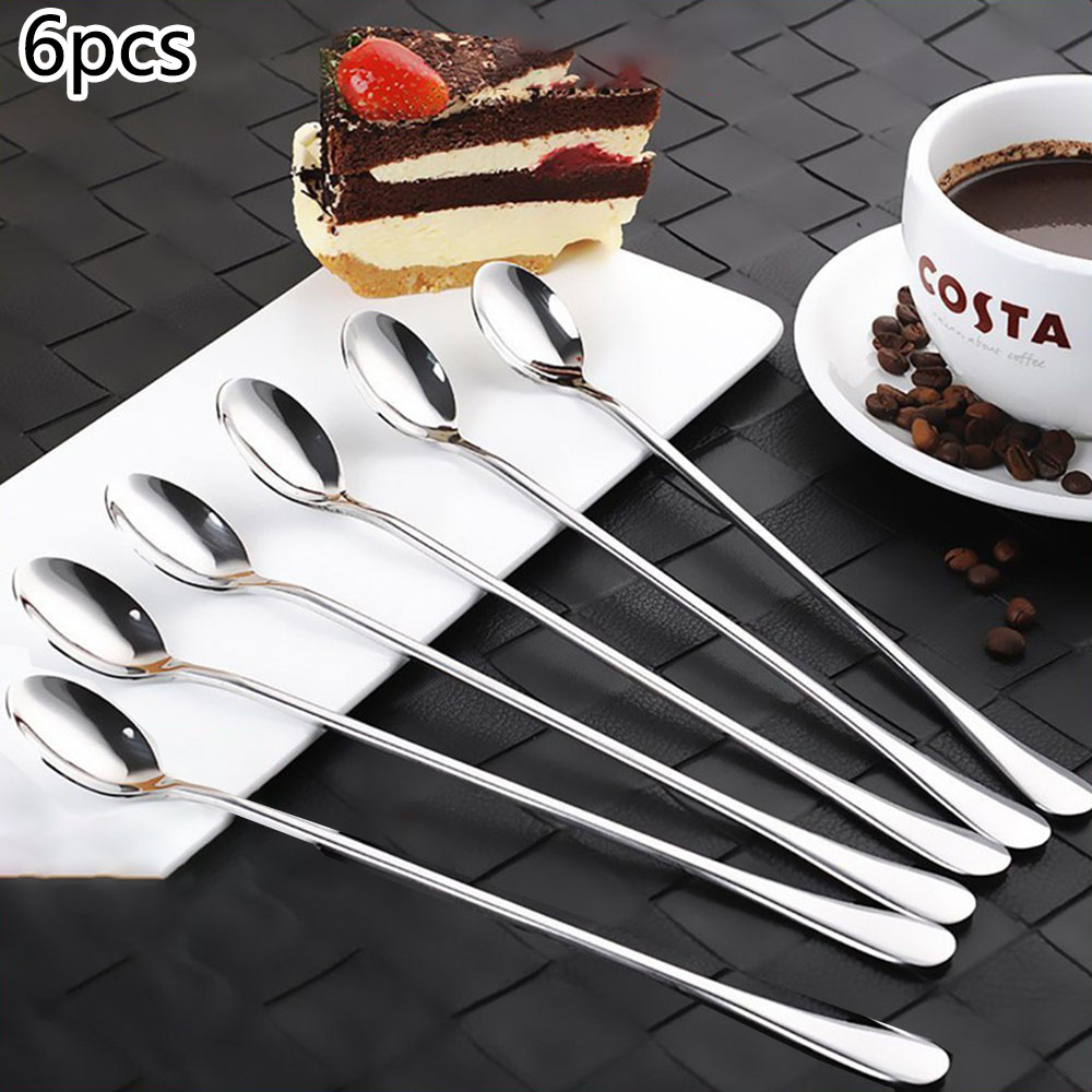 Ice Pick Pick - 6 stücke Edelstahl Eis Tee Scoop