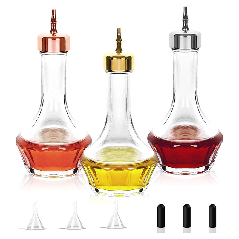Bitters Bottle Set - A04G-Bitters Flaschenset mit 3 Flaschen (1,7