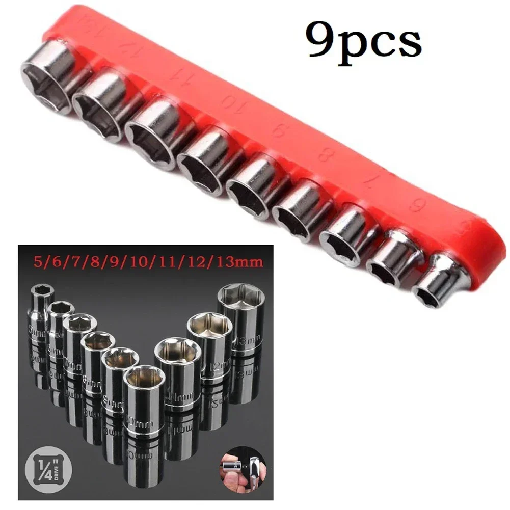 Home Bar Supplies - 9 Stück Zoll Antrieb 5-13mm Sechs