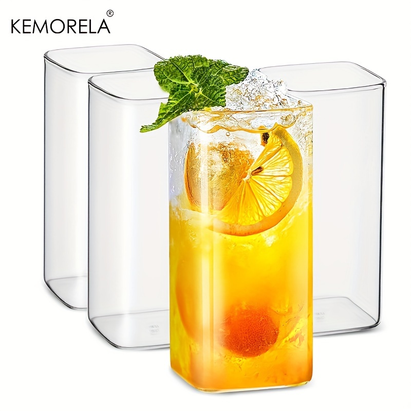 Highball Glass Set - 4PCS Trinkgläser Tassen 443/560ML Dünne Highball