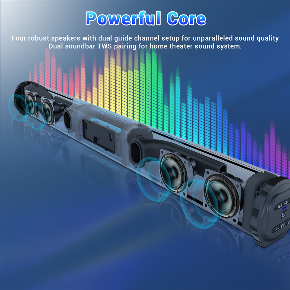 Sound Bar TV Sound System Blue – Home Bar And Theater Bewertung und Preis