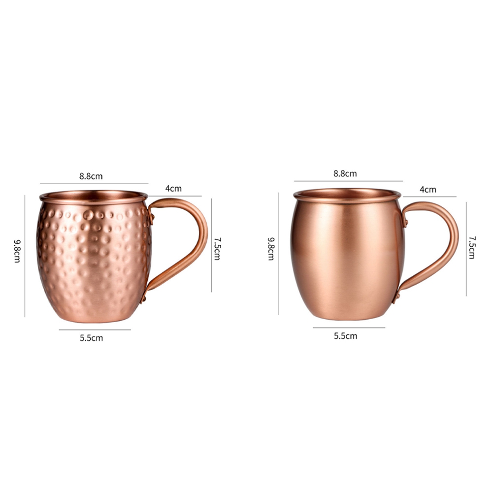 530ml reines Kupfer Becher Bec – Mule Copper Mug Bewertung und Preis
