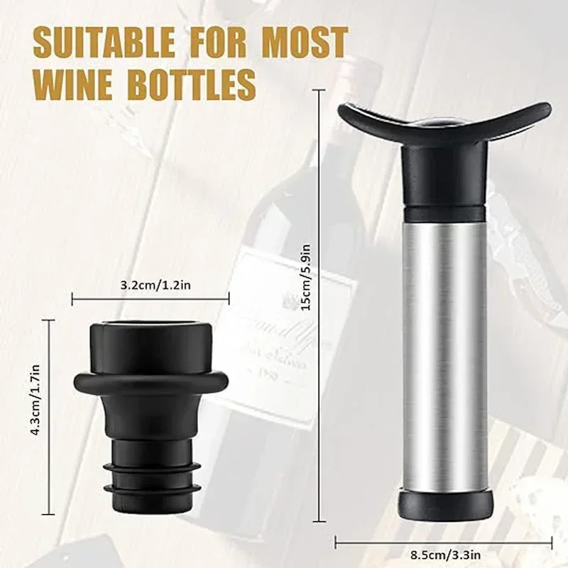 Vakuum-Weinpumpen-Set mit Wein – Wine Preservation Pump Bewertung und Preis