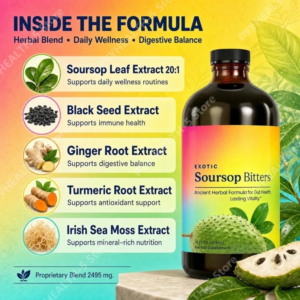 Kräuter-Soursop-Bitter-Flüssig – Bitters Bottle Set Bewertung und Preis