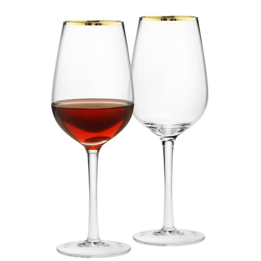 Goldumrandetes Longdrink-Glas  – Highball Glass Set Bewertung und Preis