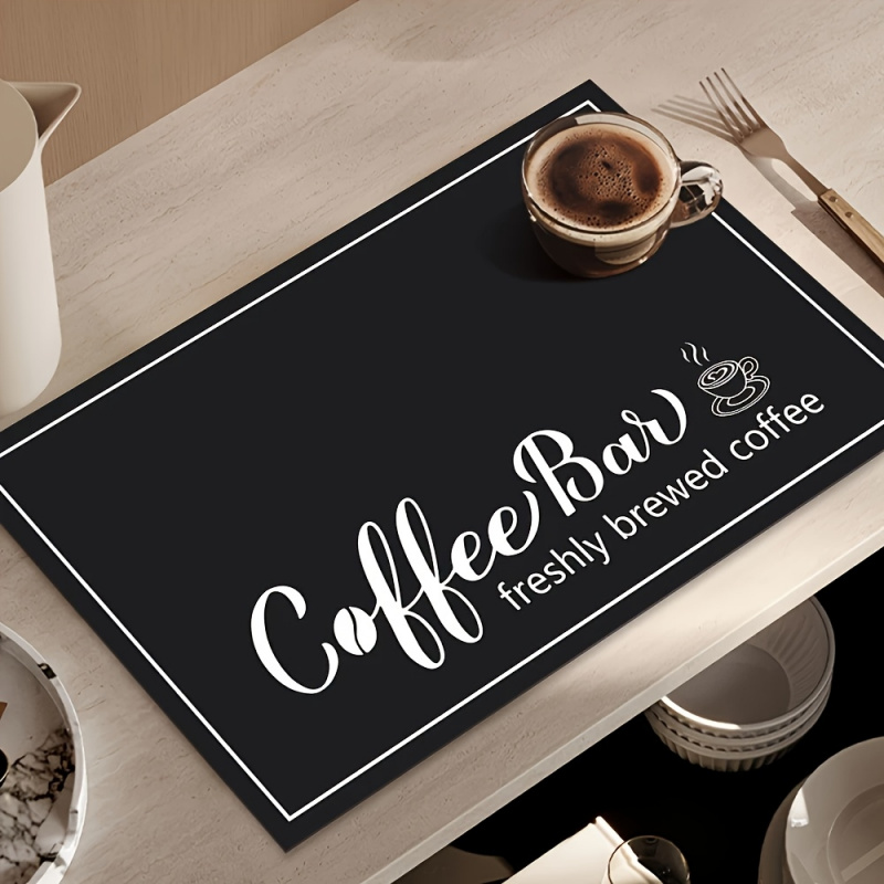 VIKAMA Küchenmatte mit „Coffee – Bar Mat Rubber Bewertung und Preis