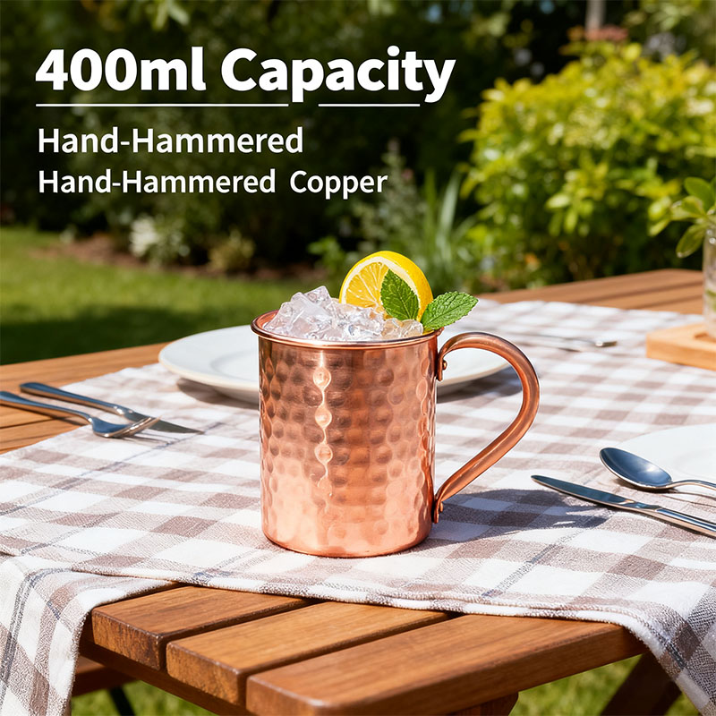 Neue 100% Kupferbecher, reine  – Mule Copper Mug Bewertung und Preis