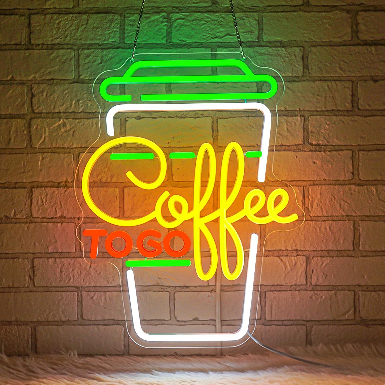 Kaffee-Neonschild USB Dimmbare – Home Bar And Kitchen Bewertung und Preis