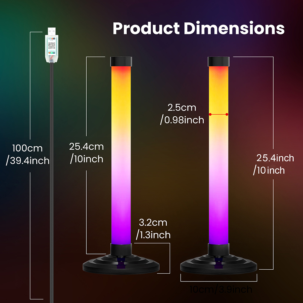 5V Smart LED Eck-Stehlampe RGB – Home Bar And Theater Bewertung und Preis