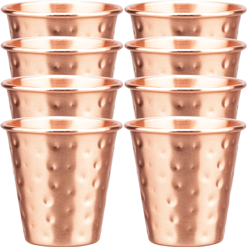 6er-Set 8 Stück Neue 100% Kupf – Mule Copper Mug Bewertung und Preis