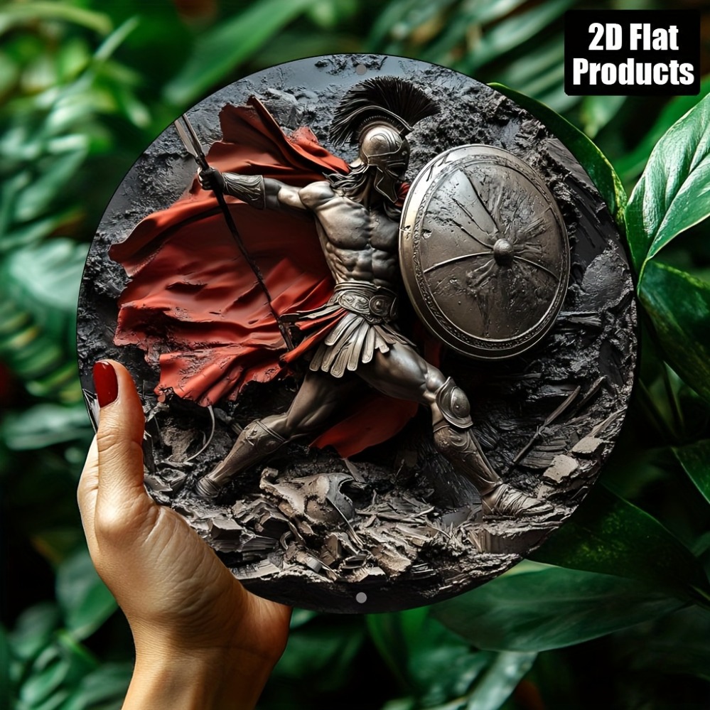 Spartan Warrior Round, ein kla – Home Bar And Kitchen Bewertung und Preis