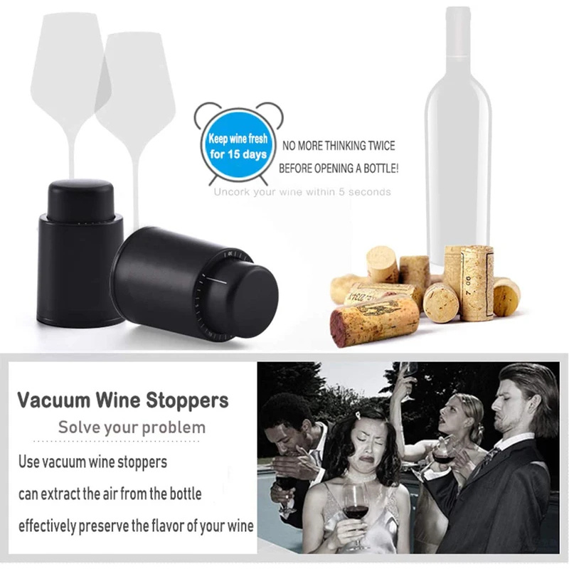 Vakuum-Weinflaschenverschluss, – Wine Preservation Pump Bewertung und Preis