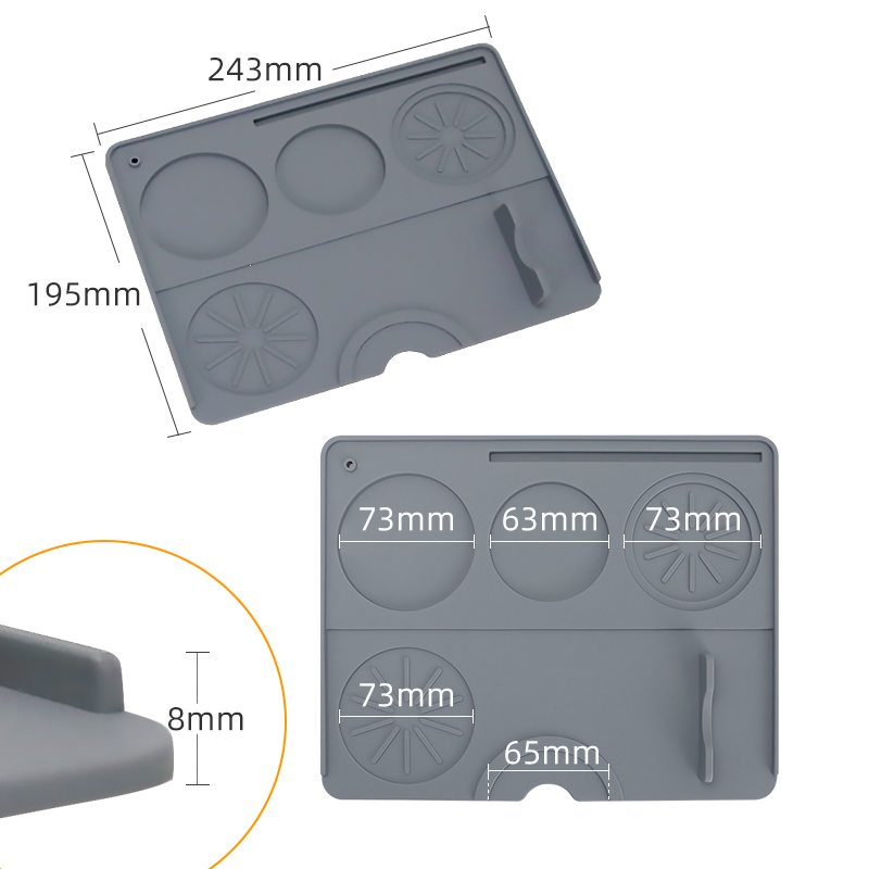 Kaffee Tamper Matte Espresso S – Bar Mat Rubber Bewertung und Preis