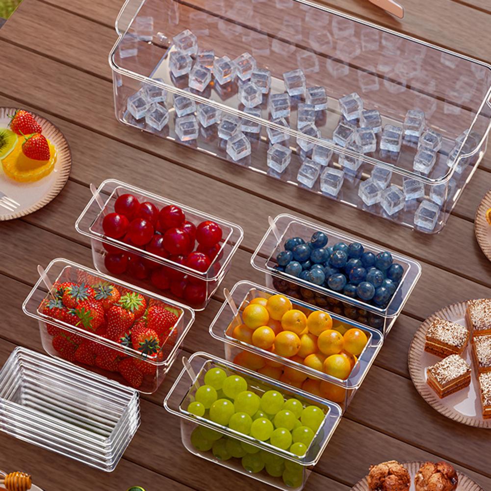 Taco-Bar Servierset für Partys – Garnish Tray Set Bewertung und Preis