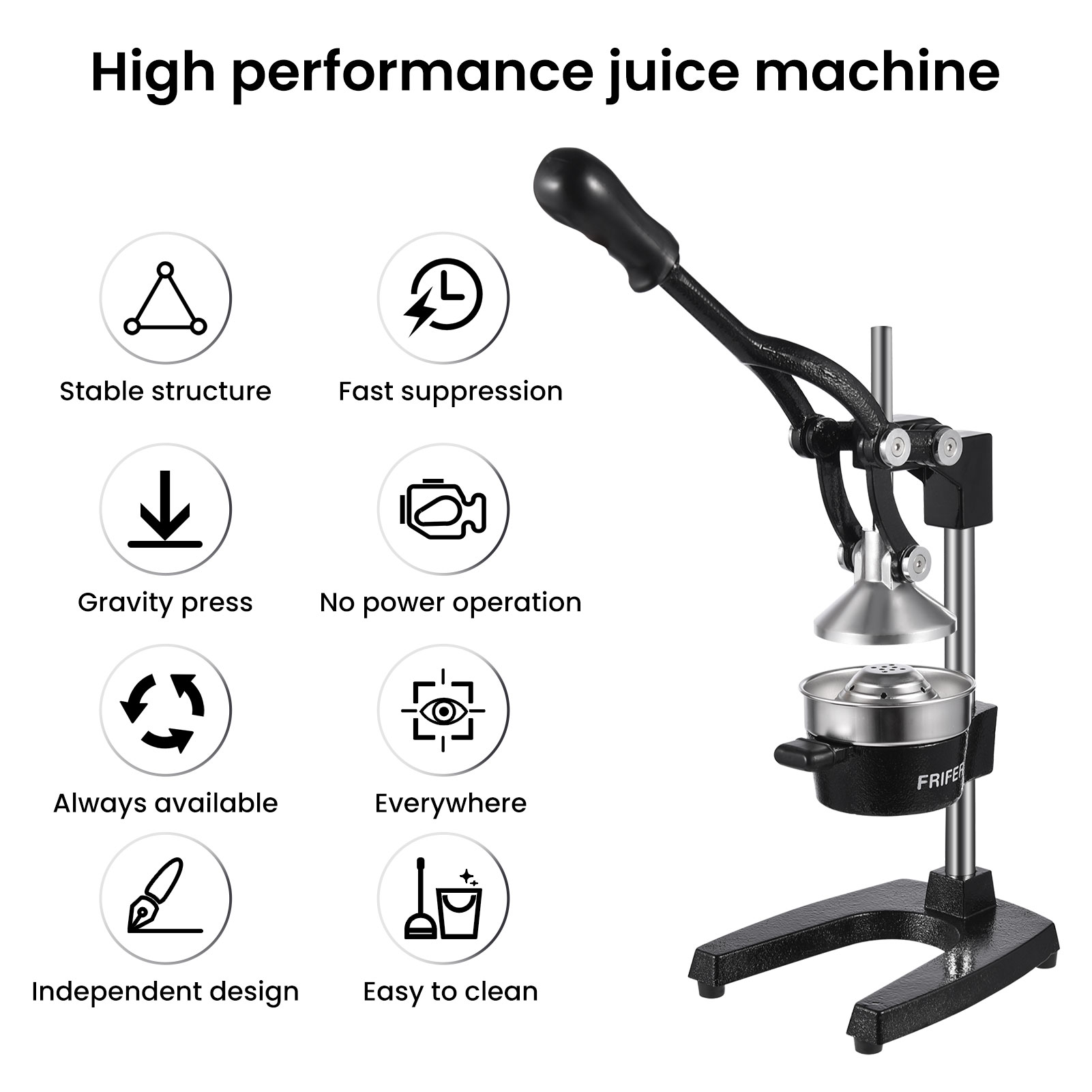 Leichter manueller Zitrusentsa – Citrus Juicer Bar Bewertung und Preis