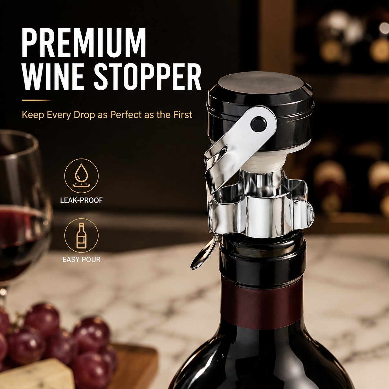 Cabilock 3-teiliger Flaschenve – Wine Preservation Pump Bewertung und Preis
